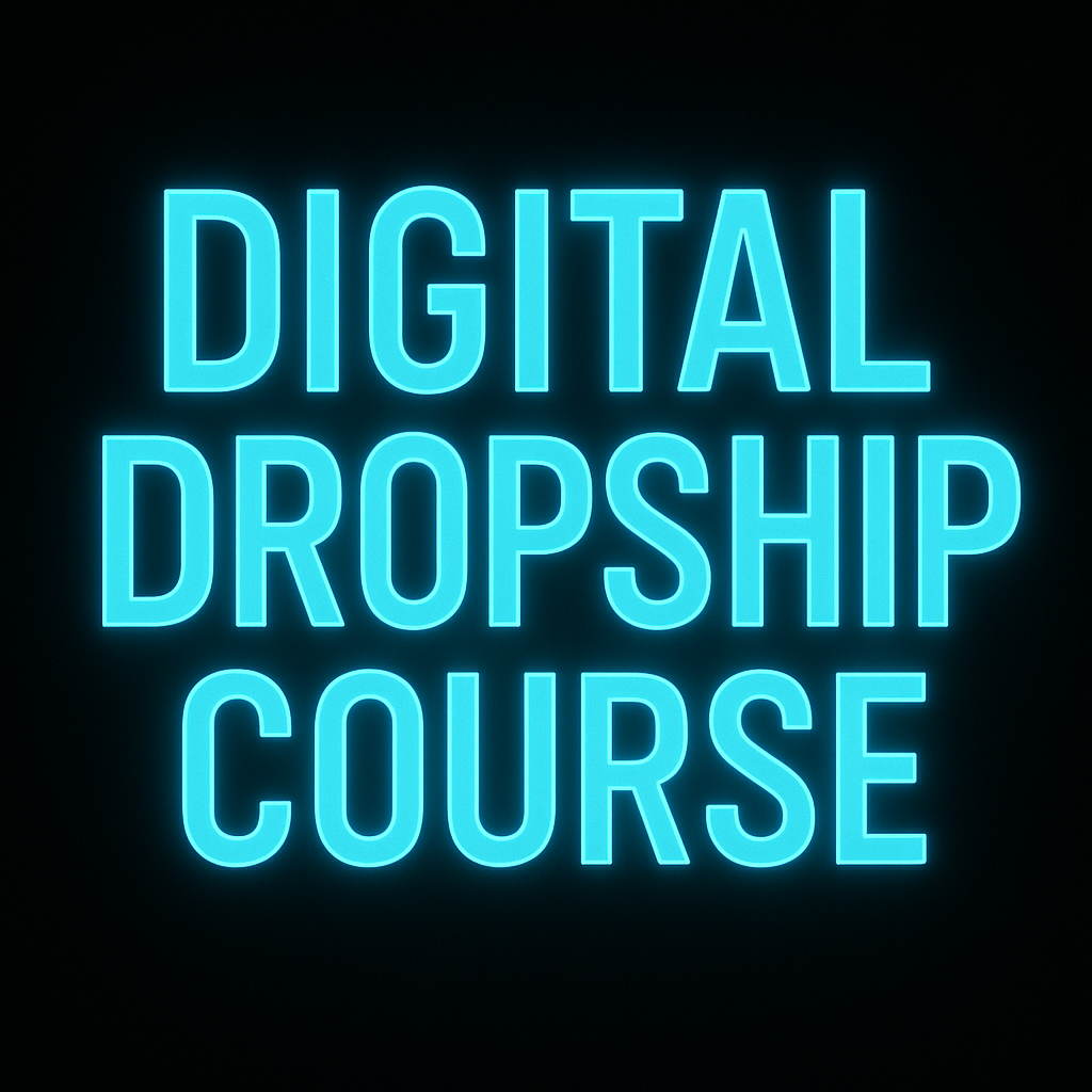 Digital dropship course